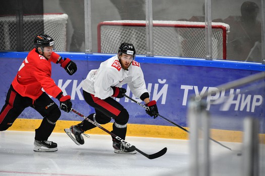 Двусторонний матч «Авангарда»