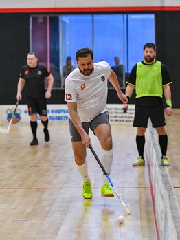 Товарищеский матч по флорболу. «Охранники Крылова» - «Мощные СМИ» 10:2