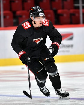 Раскатка «Авангарда» перед матчем с «Нефтехимиком»