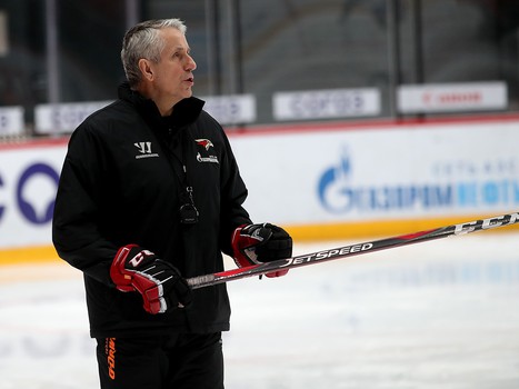 Тренировка «Авангарда» во время паузы в чемпионате