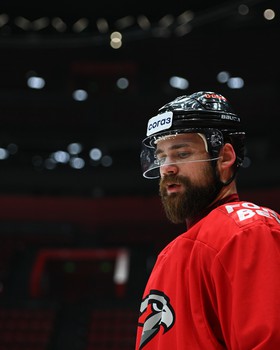 Тренировка «Авангарда» перед матчем с «Металлургом»