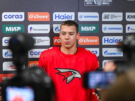 Раскатка «Авангарда» перед домашним матчем с «Сибирью»