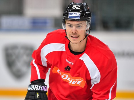 Раскатка "Авангарда" перед матчем с "Салаватом Юлаевым"