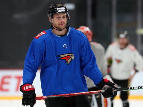 Тренировка «Авангарда» во время паузы в чемпионате