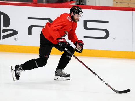 Раскатка «Авангарда» перед пятым матчем серии с «Автомобилистом»