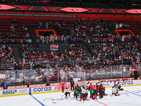 Открытая тренировка «Авангарда» перед плей-офф