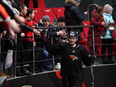 Открытая тренировка «Авангарда» для прессы и болельщиков