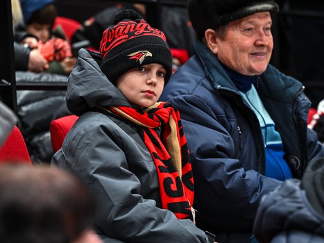 Открытая тренировка «Авангарда» перед плей-офф