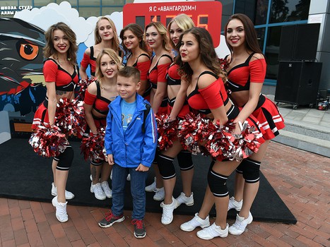 Атмосфера первого матча "Авангарда" в Балашихе