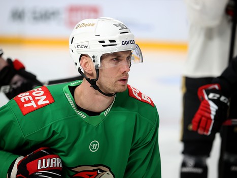 Тренировка «Авангарда» перед вторым матчем серии с «Ак Барсом»