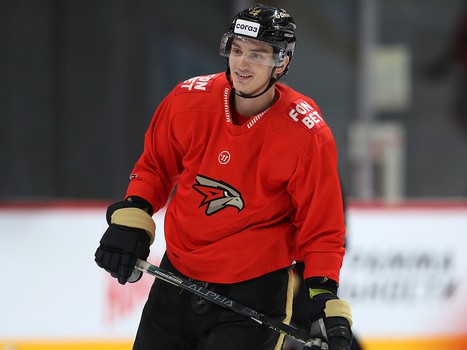 Раскатка «Авангарда» перед матчем с «Адмиралом»