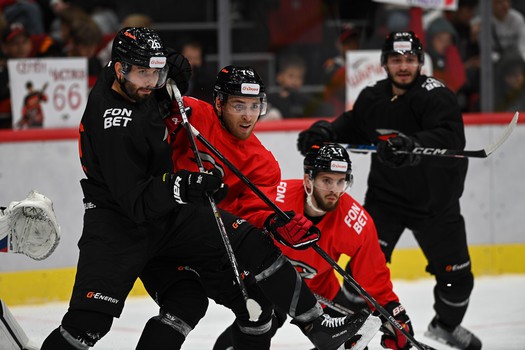 Открытая тренировка «Авангарда»