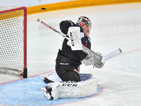 Раскатка "Авангарда" перед матчем с "Югрой"