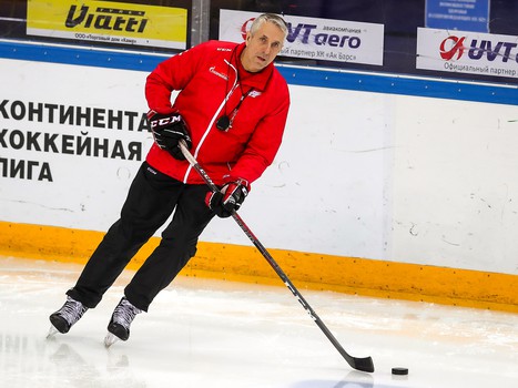 Раскатка «Авангарда» перед четвертым матчем серии с «Ак Барсом»