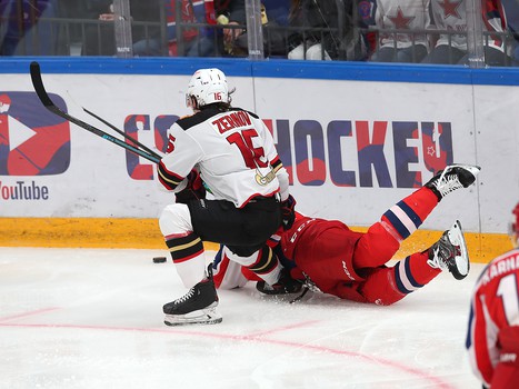 18.04.2021. Финал Кубка Гагарина, 1 матч. ЦСКА - «Авангард» 1:4