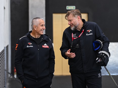 Тренировка «Авангарда» в Омске