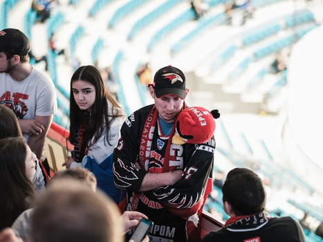 Выезд омских болельщиков в Астану на пятый матч серии «Барыс» - «Авангард»