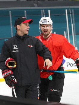 Раскатка в Череповце перед игрой с «Северсталью»