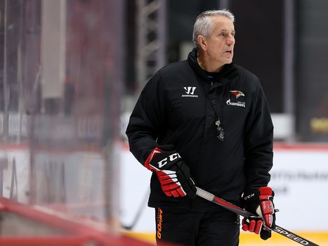 Раскатка «Авангарда» перед матчем со «Спартаком»