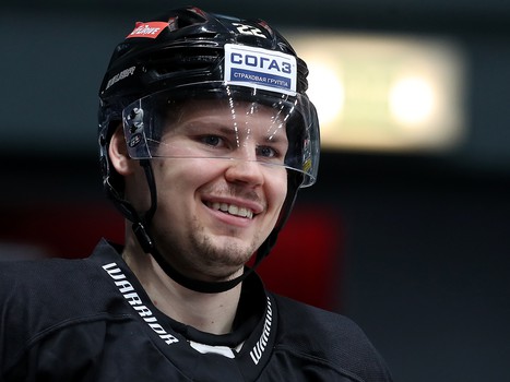 Раскатка «Авангарда» перед матчем с «Амуром»