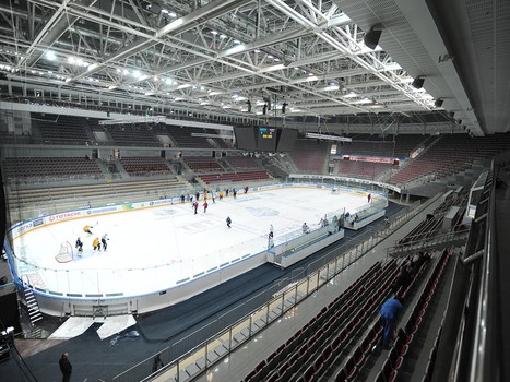 Раскатка "Авангарда" во Владивостоке перед матчем с "Адмиралом"