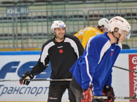 Тренировка "Авангарда" во Владивостоке