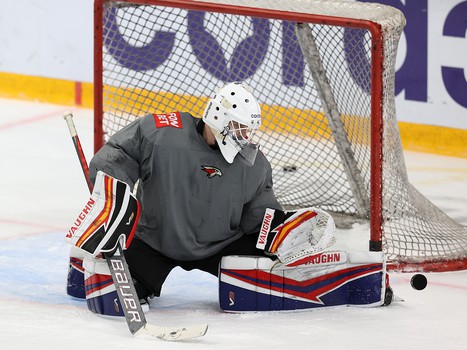 Тренировка «Авангарда» перед выездом