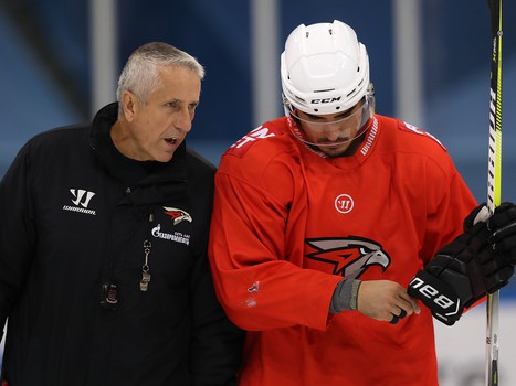 Тренировка «Авангарда» в Сочи