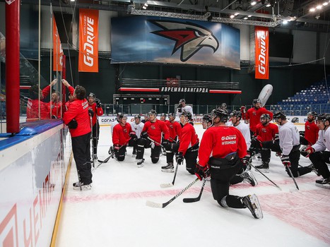 Первая тренировка Богдана Якимова в «Авангарде»