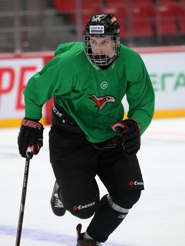 Раскатка «Авангарда» перед матчем с «Салаватом Юлаевым»