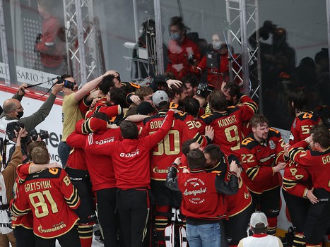 28.04.2021. Финал Кубка Гагарина, 6 матч. «Авангард» - ЦСКА 1:0