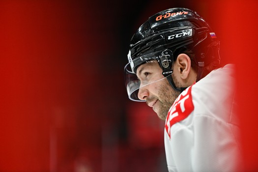 Раскатка «Авангарда» перед первым матчем серии с «Сибирью»