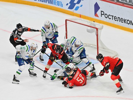 01.03.2020. 1/4 финала Конференции Восток, 1 матч. «Авангард» - «Салават Юлаев» 5:2