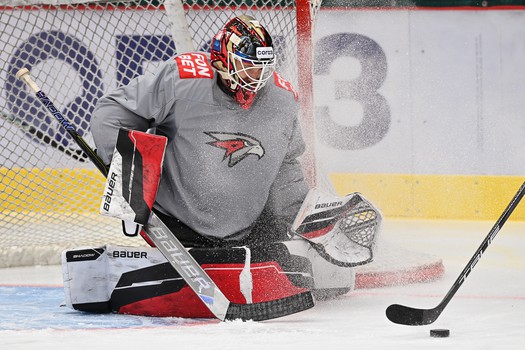 Тренировка «Авангарда» в Омске