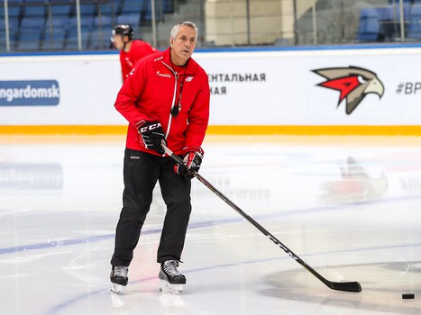 Раскатка «Авангарда» перед вторым матчем с «Адмиралом»