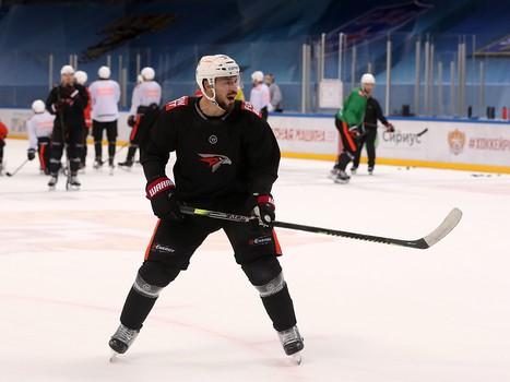 Тренировка «Авангарда» в Сочи