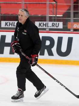 Тренировка «Авангарда» во время паузы в чемпионате