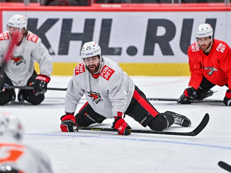 Открытая тренировка «Авангарда» перед финалом Востока