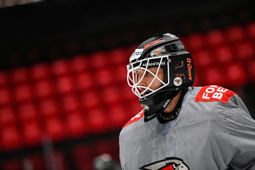 Раскатка «Авангарда» перед матчем с «Ак Барсом»