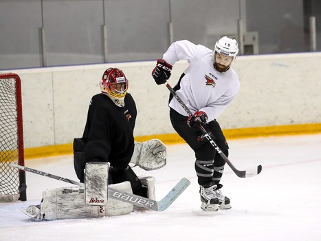 Раскатка «Авангарда» в Уфе перед шестым матчем серии с «Салаватом Юлаевым»