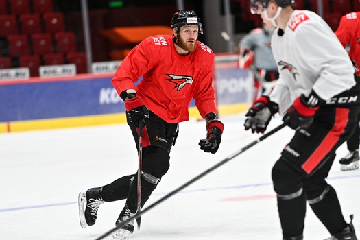 Тренировка «Авангарда» в Омске