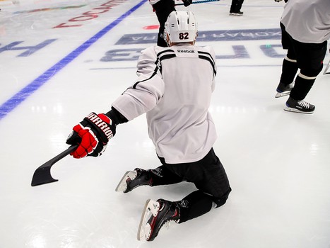 Раскатка «Авангарда» перед выездным матчем с «Салаватом Юлаевым»