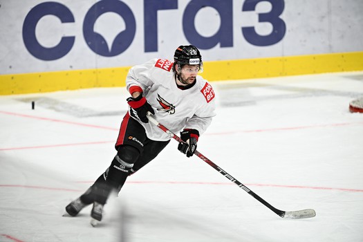 Раскатка «Авангарда» перед матчем с ЦСКА