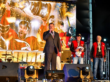 «Авангард» привёз Кубок Гагарина в Омск!