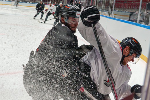 Тренировка «Авангарда» в Санкт-Петербурге