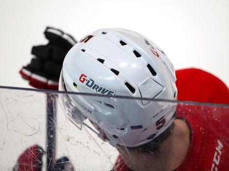 Раскатка «Авангарда» в Астане перед первым матчем серии с «Барысом»