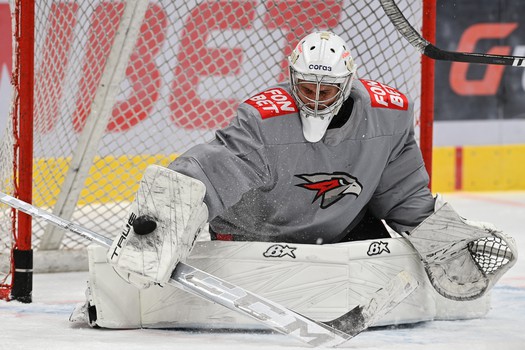 Тренировка «Авангарда» в Омске