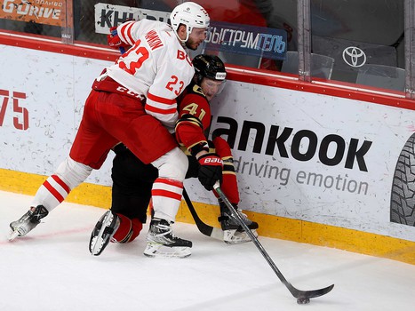 17.02.2022. Товарищеский матч. «Авангард» - «Спартак» 3:5