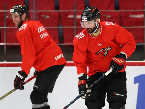 Раскатка «Авангарда» перед шестым матчем финальной серии с ЦСКА