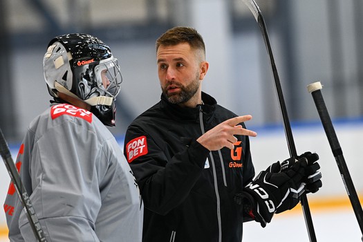 Тренировка «Авангарда» в Омске